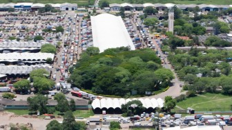 Vis&atilde;o a&eacute;rea da CEASA RS