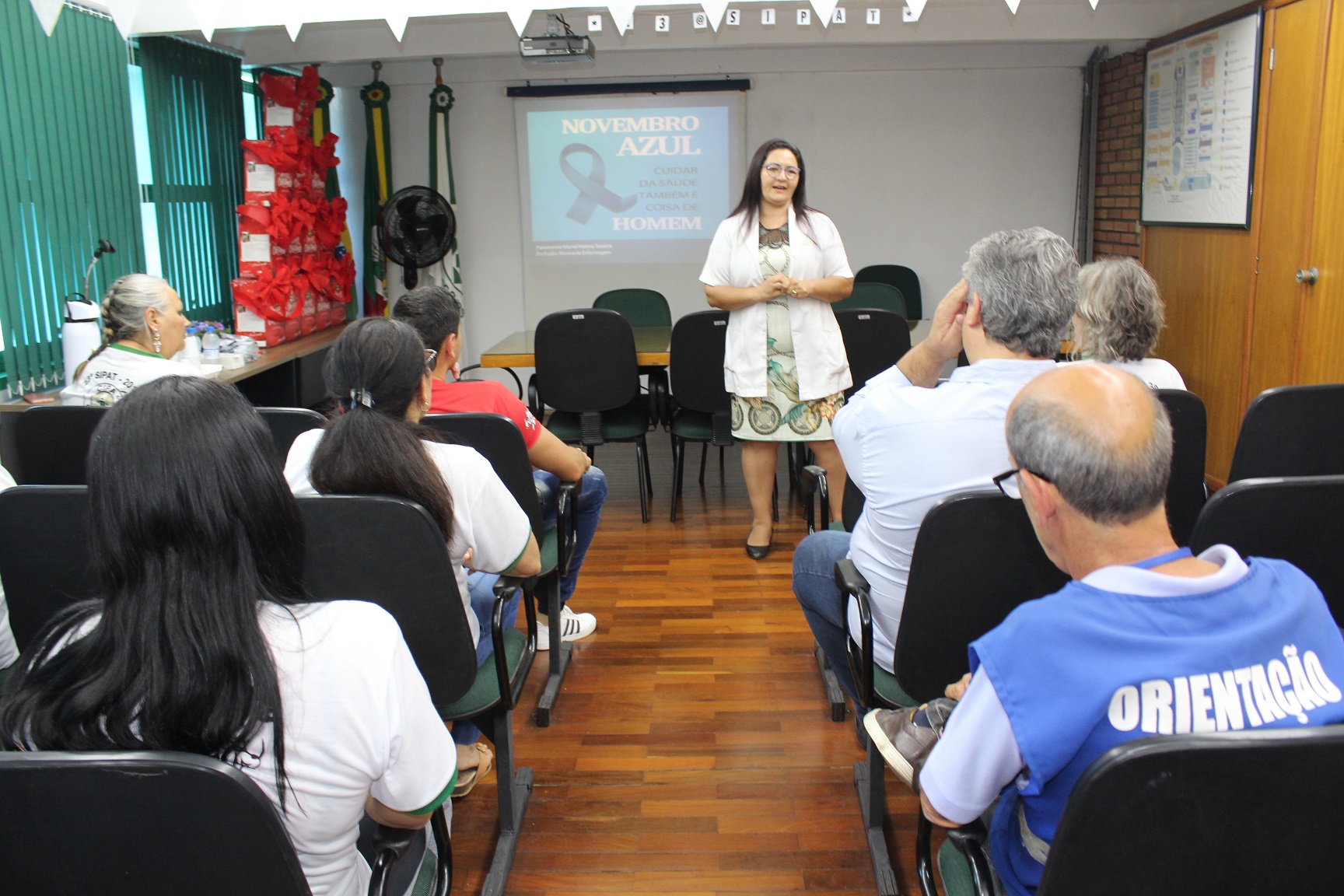 Palestra sobre saúde encerra 23ª Sipat