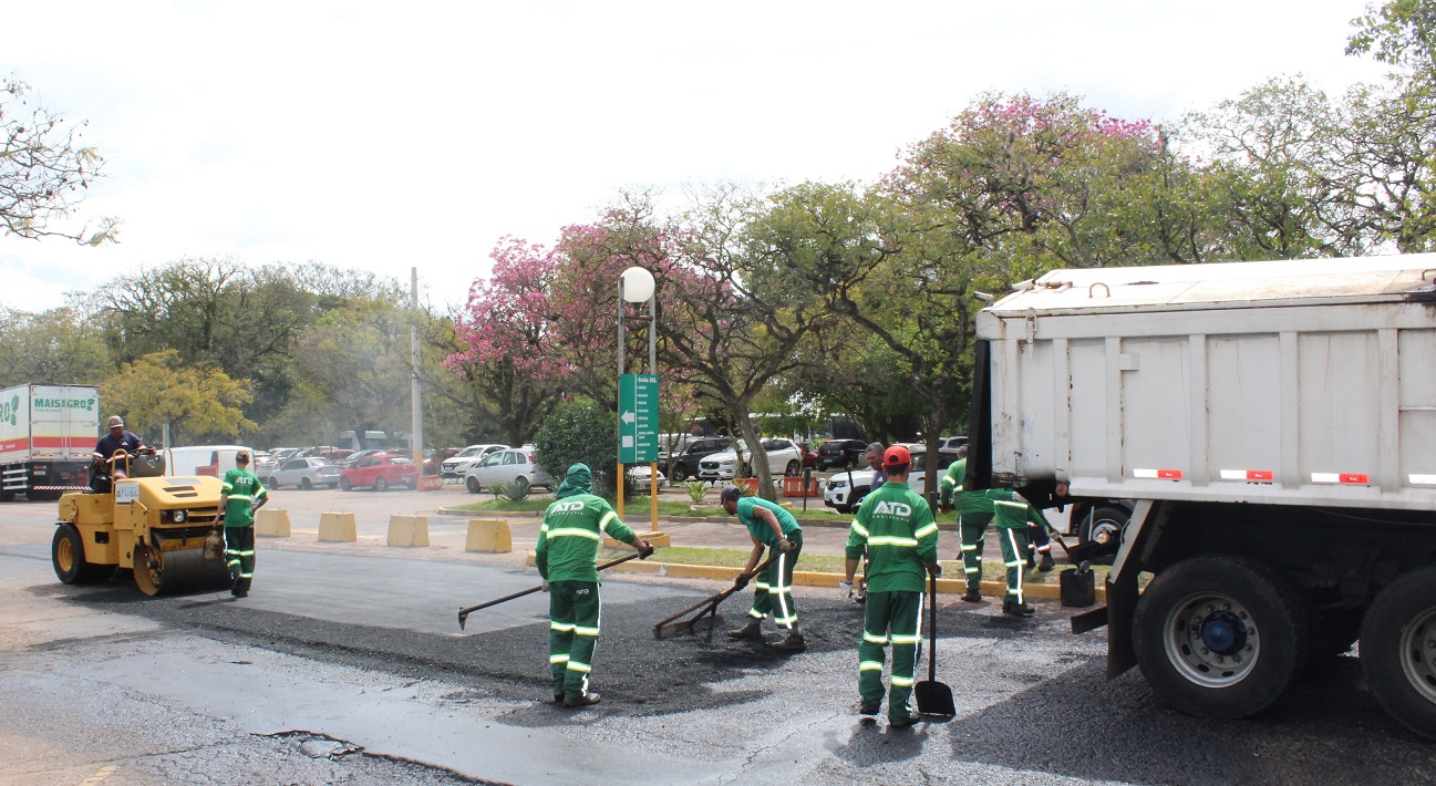 Começam as obras de recapeamento asfáltico