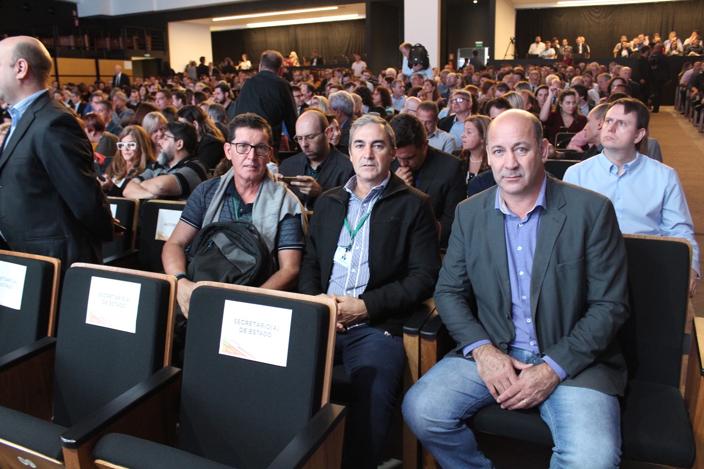 Direção presente em seminário do governo