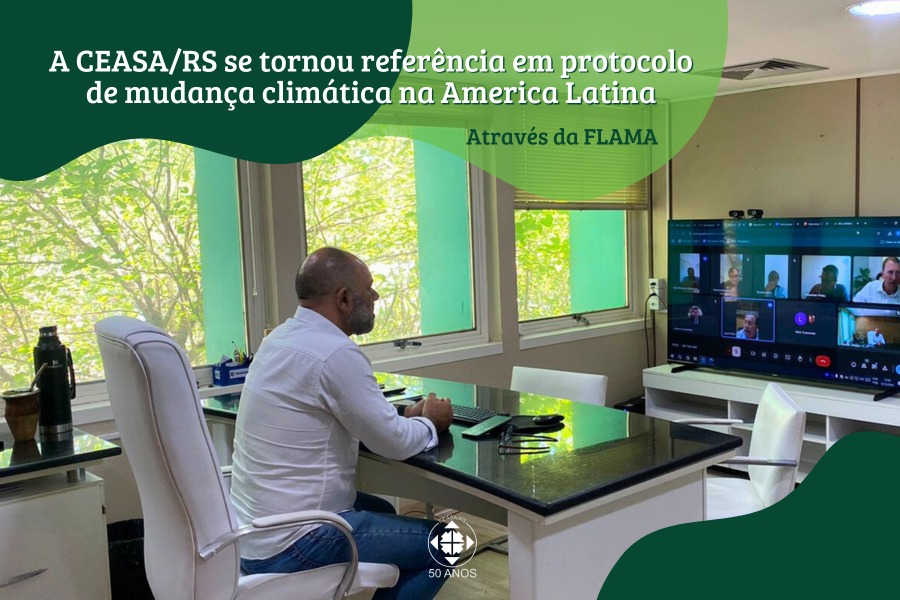 CEASA RS lidera iniciativas climáticas e se torna referência na América Latina